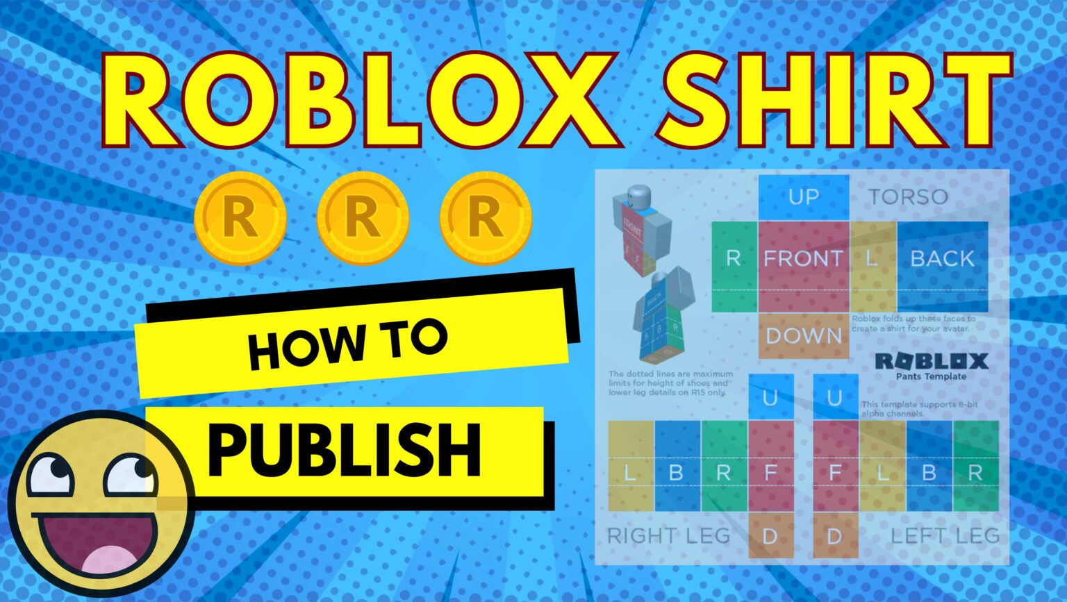 how to publish Roblox Shirt