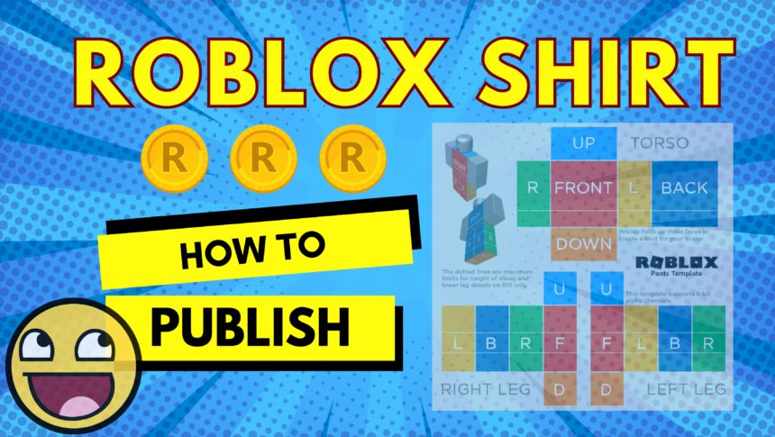 how to publish Roblox Shirt